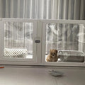 Acrylic Resin Dog Fence Nest House Rabbit Large Small Dog Cage for Pet Pens Indoor