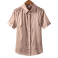 Simulation Silk Shirt Women's Short Sleeve New Wild - View 12 | SAMAG