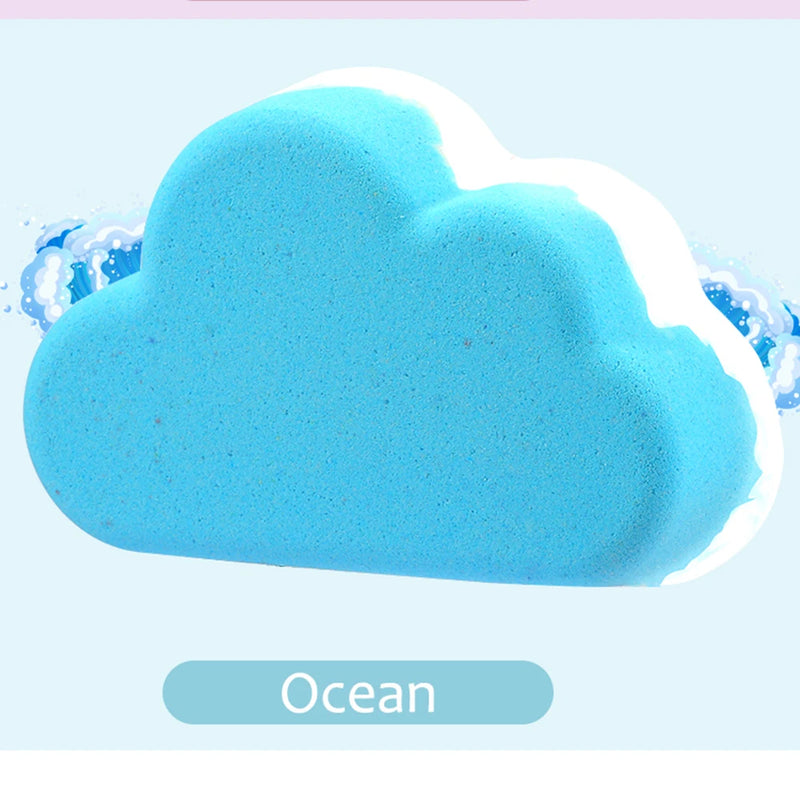 Blue Ocean Rainbow Bath Toys, Colorful Dissolving Bath Toys with Surprise, Boys and Girls the Perf Colors, the Perfect Bath Gift