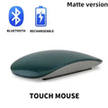 Upgrade Wireless Bluetooth Magic Computer Mouse Rechargeable Touch Slim Ergonomic Dual-Mode Silent PC Mice For Apple Macbook Air