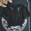 Japanese Lolita Style Lace Ruffles Blouses Summer Women - View 9 | SAMAG