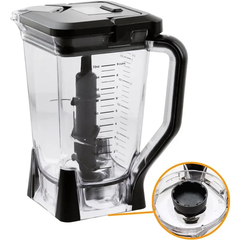 【TODAY ONLY】For Ninja Blender Replacement 72Oz XL Pitcher With Lid And 6-Blade Assembly For Models BL660, BL770, BL771, BL773, B