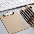10pcs A4 Office Notepad File Folder with Writing Pad Durable Writing Surface, Ideal for Students, Schools, and Office Supplies
