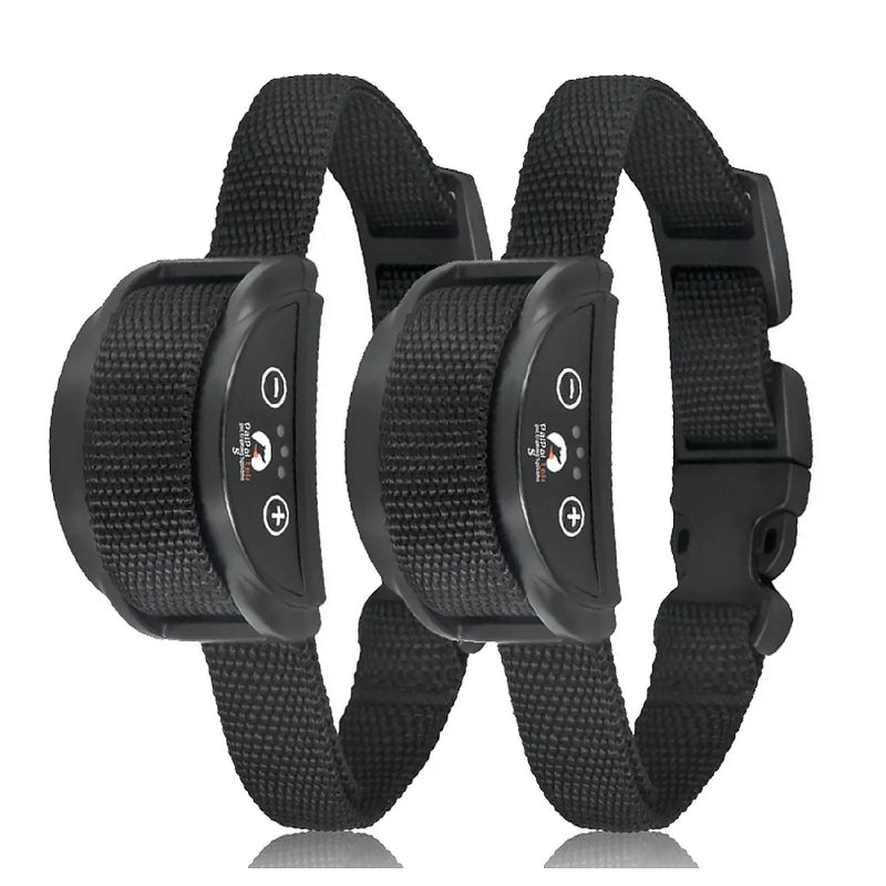 Dog Anti Bark Collar Pet Anti-barking Device 8-27 Inch Dog Collar Dog Stop Bark Shock Collar for S/M Dog Dropship Fast ship!