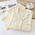 New Large Size Pajamas Women Cotton Crepe Home Service | SAMAG