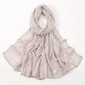2024 Muslim Modal Rayon Cotton Hijab Shawls For Women Plain Scarf Big Size Headscarf Islamic Turban Headband 190*85cm