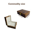 High-End Glossy Lacquered Wooden Storage Box for Belts, Premium Gift Packaging, Multifunctional Storage for Jewelry and Accessories, with Secure Locking
