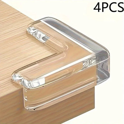 Transparent anti-collision corner protector and adhesive | SAMAG