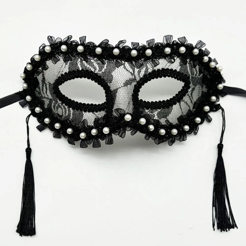 Party Mask Fringe Cosplay Mask Masquerade Ball Mask High Quality For Festival Prom Celebration
