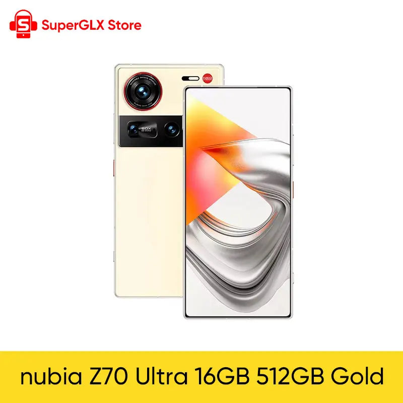 Global Version Nubia Z70 Ultra 5G Smartphone 6.85'' 144Hz AMOLED Display Snapdragon 8 Elite Processor NFC 16GB 512GB Fast Charge