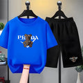 Kids Little Bear Letters T - shirt Summer Clothing | SAMAG