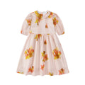 AP Spanish Sunset Collection SS26 Girls Puff Sleeves Dress Embroidery Sweater Boy V-neck Blazer Brothers Sisters Family Matching
