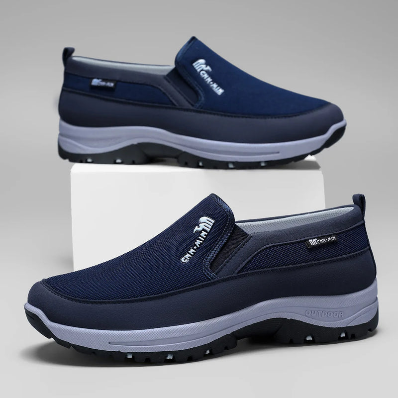 Men's Casual Classic Loafers 2025 New Middle-aged and Elderly Casual Sports Lightweight Soft Sole Shoes Comfortable and Non-slip