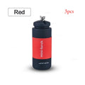 Pocket Keychain Flashlight Waterproof Outdoor Hiking Camping Mini FlashlightUSB Rechargeable LED Multifunctional Strong Light