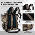 Goture 45L Large Fishing Backpack 900D Water - Resistant - View 5 | SAMAG