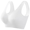 Seamless Bras For Women Hollow Mesh Breathable Sports Bra Female Wireless No Pads Crop Top Sexy Lingerie Soft Brassiere M-5XL