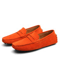 Men's Suede Leather Penny Loafers Casual Driving Moccasins Slip-On Boat Shoes Plus Big Sizes 49 50 51 52 53