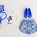 Fashion Baby Girl's Short Sleeve Suit Fruit Print Sets | SAMAG