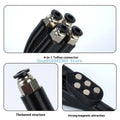 L4MD Printer Part 4-In-1 PTFE Adapter Material Pipe Expansion Port Connectors for Lab X1C P1P/S Printer Accessories