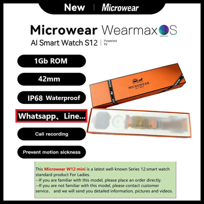 Microwear W12mini W11mini Watch12 Watch11 Mini Women's | SAMAG
