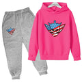 Kids Autumn Spring Fashion Cody WWE Pullover Hoodie+Pants | SAMAG