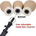 Alileader Training Mannequin Head Canvas Block Head Display Styling Mannequin Manikin Head Wig Stand Free Get T Needle Holder