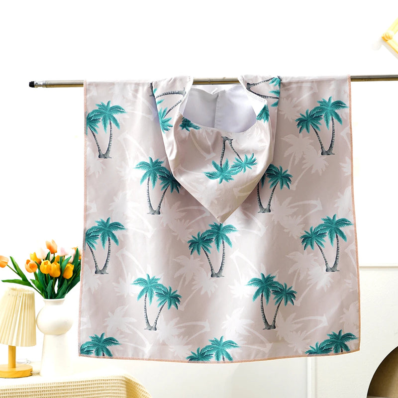 Elinfant 1PC Baby Hooded Towel Soft Absorbent Kids Bath Towel Hooded Towel For Bathroom, Beach, Pool Baby Care Essentials