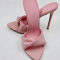 2026Summer New Pointed Thin High-heeled Women's Sandals, Sexy and Comfortable Party Fashionable High-heeled Slippers