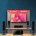 1000W high-power  caixa de som bluetooth home TV living room KTV Bluetooth speaker surround sound subwoofer theater sound system