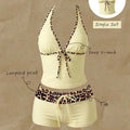 Women Bikinis Set Vintage Striped Floral Tankini Swimsuit | SAMAG