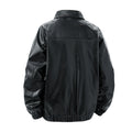 2026 New Style Leather Jacket for Men with Collar, Spring-Autumn Model, Motorcycle Suit Coat US/European size.