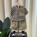 0 - 5 Years Old Boys' Summer Outfit Set Short - Sleeved | SAMAG