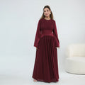 Luxury Dubai Abaya Kaftan for Women 2 Layer Modest | SAMAG