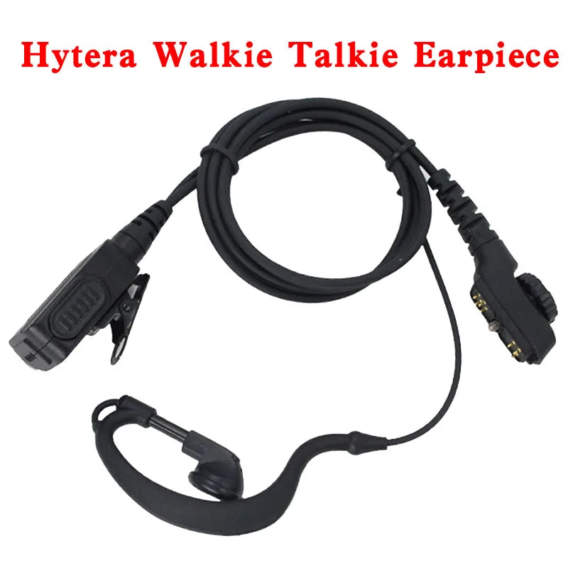 G Shape Headset Microphone for Hytera Walkie Talkie Earpiece PD780 PD700 PD705G PT580H PD780G PD782 PD782G PD785 PD785G