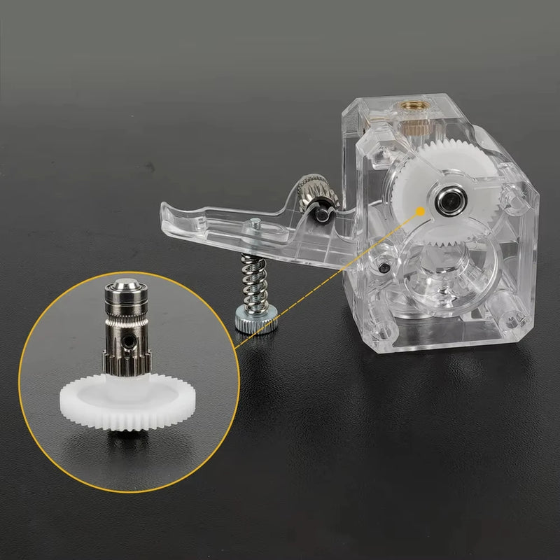 Dual Drive Gear Hardened Steel Upgrade Kit Extruder Drivegear For BMG Extruder For Prusa i3 3D Printer Bowden Extruder