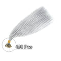 48Pcs Women's Colorful Synthetic Hair Extensions Set 38 Colors Tinsel Wig 26 Colors Feather Extensions Tool Kit for Hairdressing