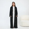 Luxury Floral Lace Abaya for Women Formal Wedding Evening | SAMAG