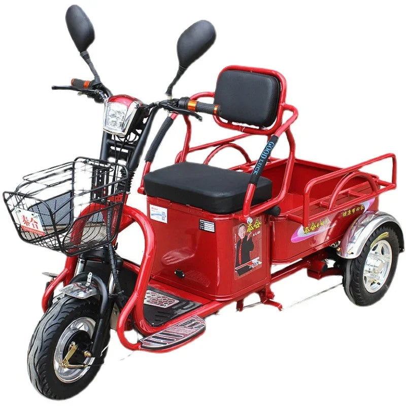 TQH household electric tricycle pulling truck truck adult cargo king pulling cargo battery car