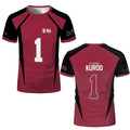 Anime Jersey Uniform T - shirt Role - playing Costume - View 7 | SAMAG
