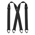 Heavy Duty Work Suspenders Adjustable X Shape Tactical Tool Belt Strap Men Elastic Wide Pant Clamps Cargo Clip