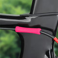 MUQZI 4/8pcs Bicycle Cable Protector Brake Shift Line Frame Protect Sleeve MTB Road Fixed Gear Bike Universal