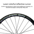 MAGICBROS 700C Road Bike Wheelset 40mm Rim 36T Center Lock Hub Lightweight Aluminum Disc Brake Wheels Smooth Riding Bike Parts