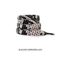 Classic Animal Pattern Shoelaces Flat AF1/AJ Sneakers Shoe Laces Tiger/Snake/Leopard Print Shoelace for 120/140/160CM Shoestring