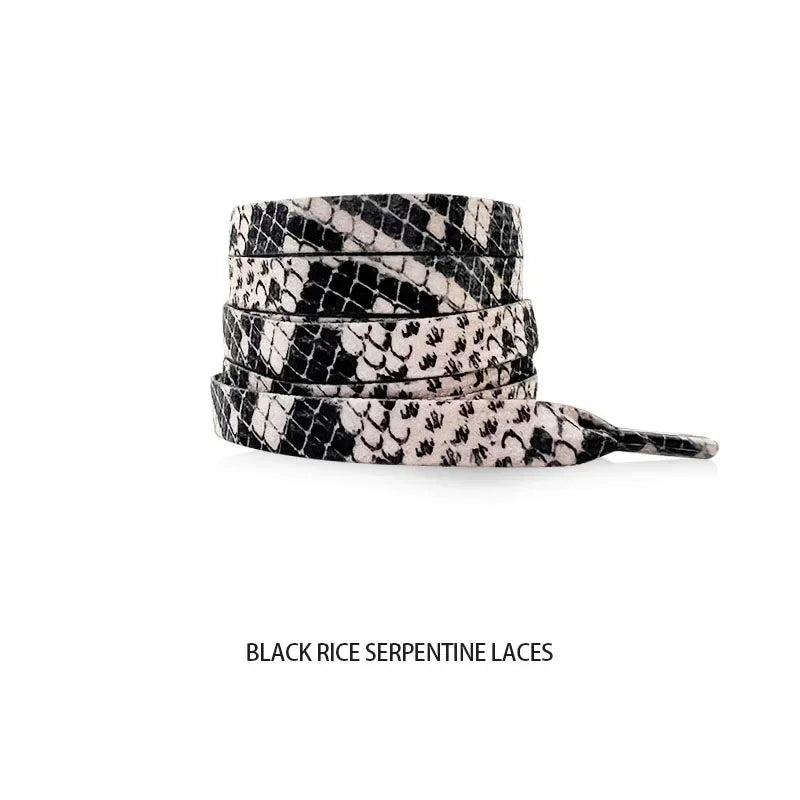 Classic Animal Pattern Shoelaces Flat AF1/AJ Sneakers Shoe Laces Tiger/Snake/Leopard Print Shoelace for 120/140/160CM Shoestring
