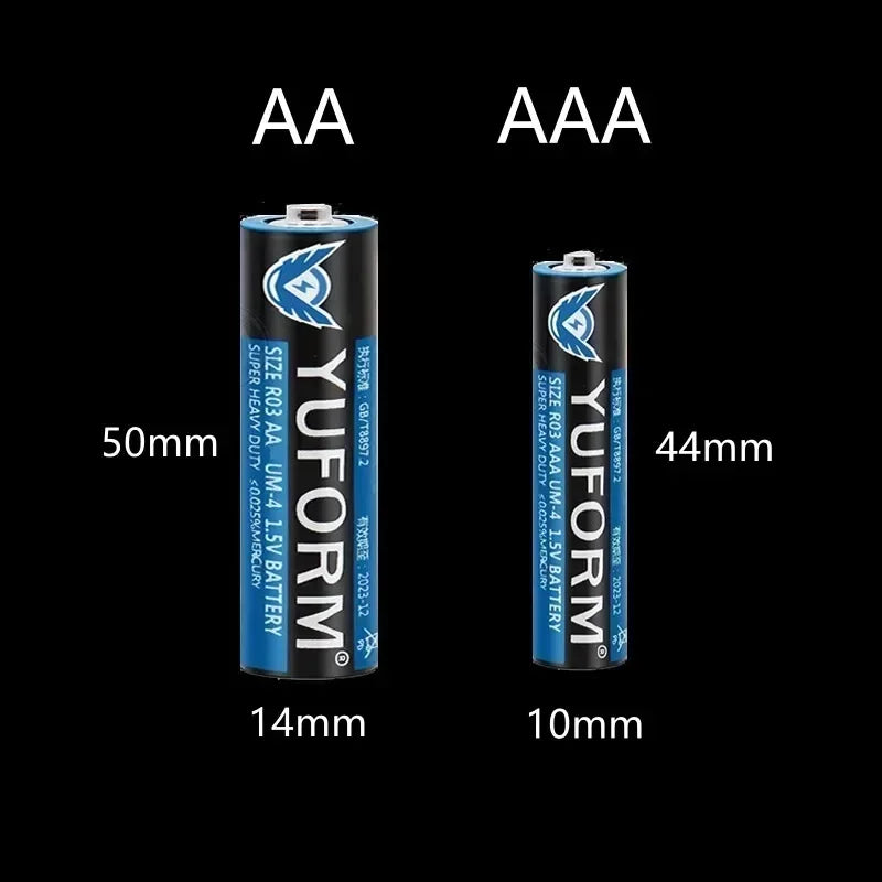 2024NEW 1.5V AAA Disposable Alkaline Dry Battery for Led Light Toy Mp3 Camera Flash Razor CD Player Wire