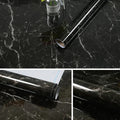 Marble Wallpaper Oilproof Waterproof Wall Sticker Vinyl Self Adhesive Kitchen Stove Cabinet Home Decorative Sticky Paper Decal