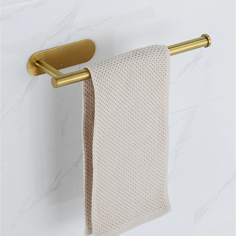 33cm Paper Towel Holders For Kitchen, AdhesiveToilet Tissue Dispenser, Cabinet Storage Organizer, Rack For - View 3 | SAMAG