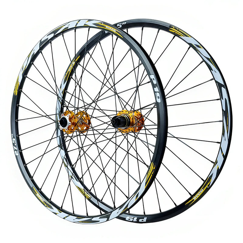 MTB bicycle wheels mountain bike wheel front2 rear4 bearing 26/27.5/29inch HG MS XD Six Hole Disc Brake QR100 135alloy hub thru
