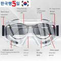 Goggles Splashproof Dustproof Windproof Sandproof Anti-fog Transparent Riding Skiing Sports Glasses