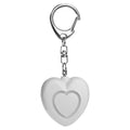Heart Shape Personal Safety Alarm, 130dB Emergency Self Defense Keychain for Women, Personal Security Anti Attack Tool